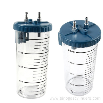 Autoclavable Suction Bottle Medical Suction Jar 2L